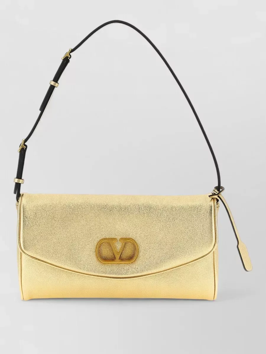 Valentino Garavani DeVain Small in Gold, photo 1
