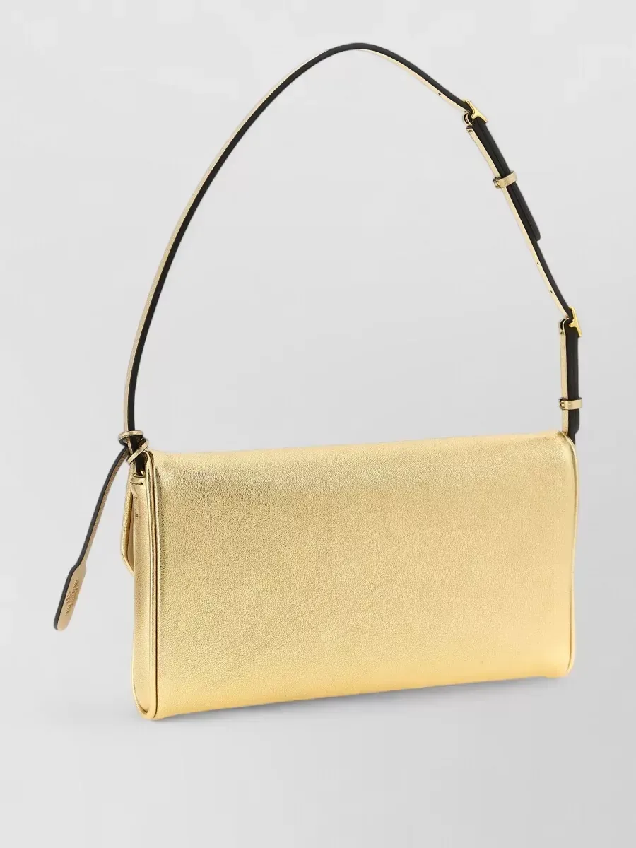Valentino Garavani DeVain Small in Gold, photo 2