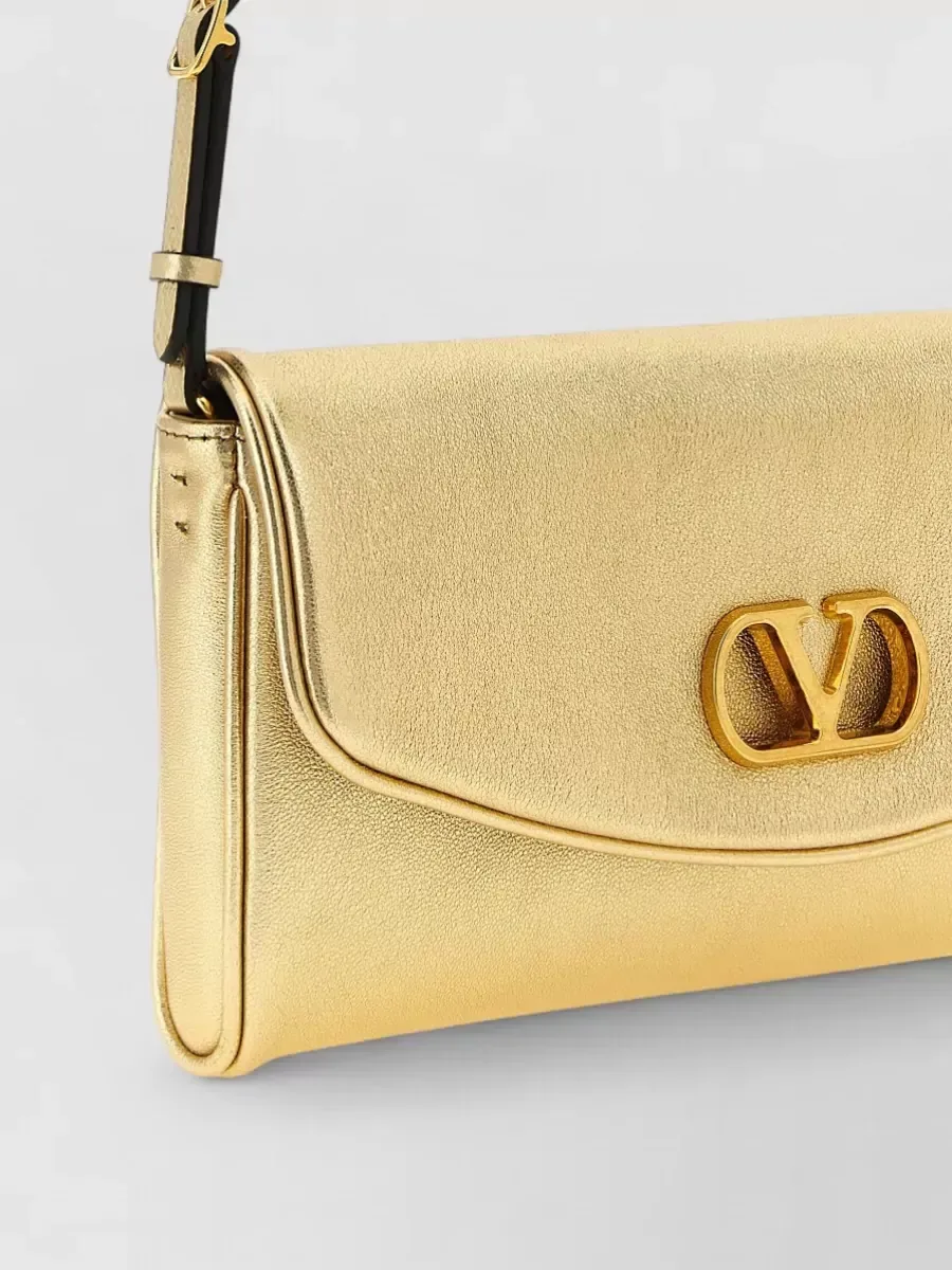 Valentino Garavani DeVain Small in Gold, photo 3