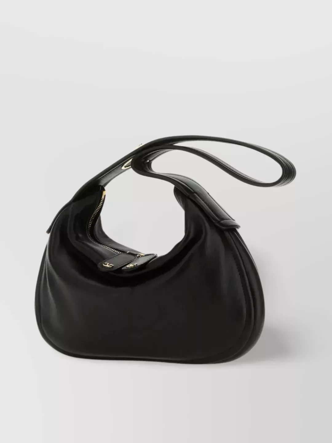 Valentino Garavani Small VLogo Handle Shoulder Bag in Black, photo 3