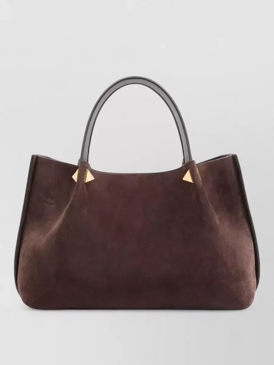 Valentino Garavani VLogo Signature Small in Brown, photo 2