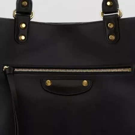 Balenciaga Le City Large in Black, detail