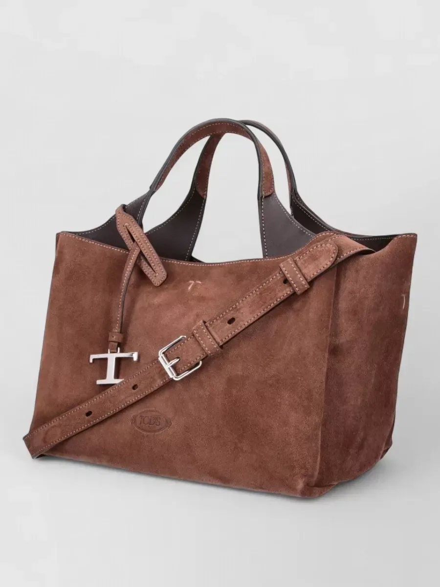 Tod's Leather Tote em castanho, foto 3