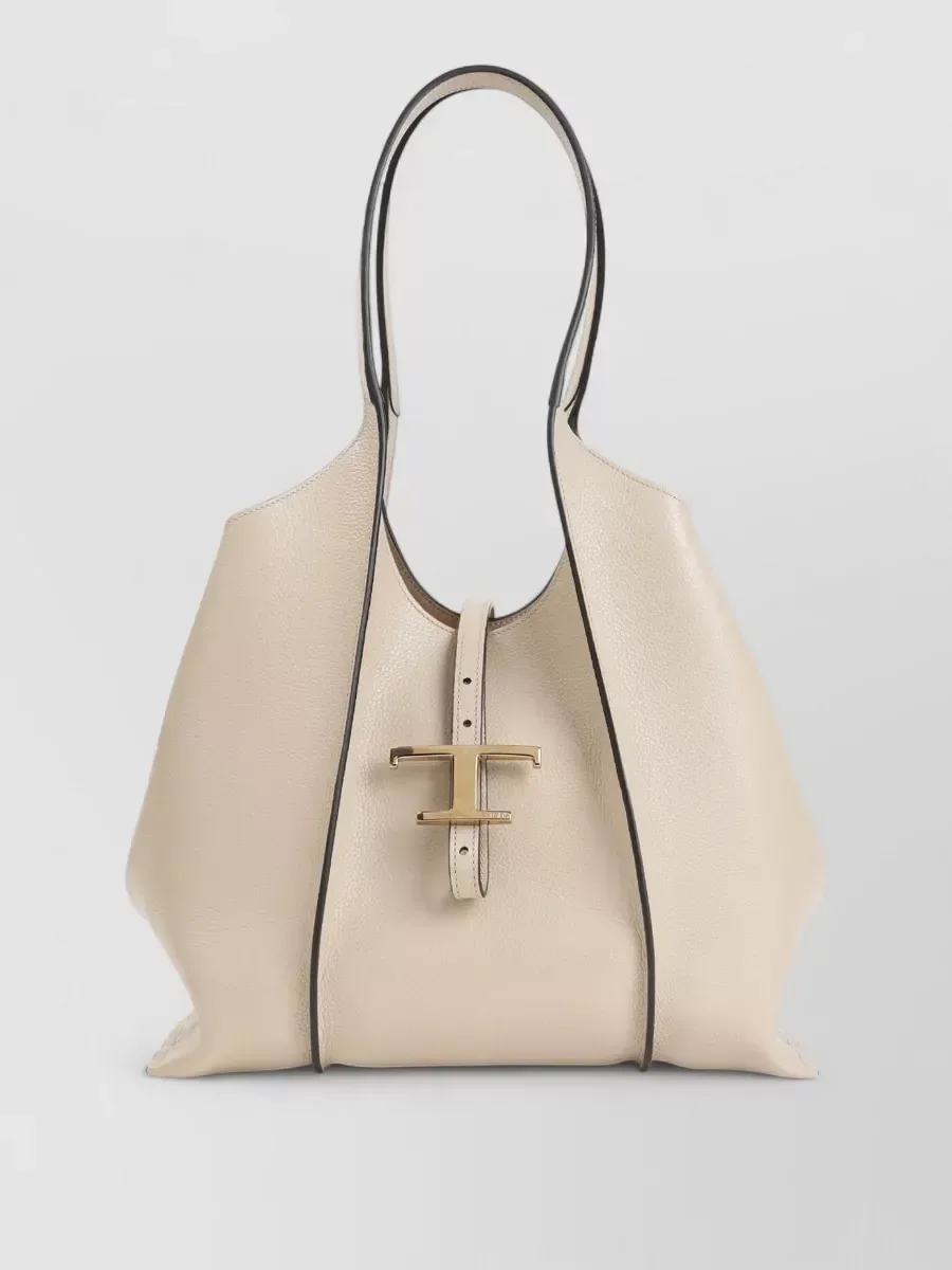 Borsa tote Tod's T Timeless Small Beige, foto 1