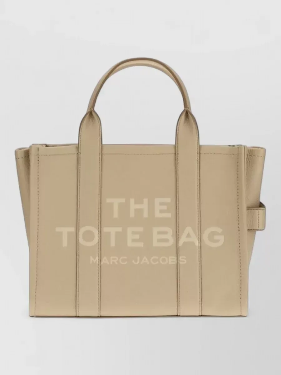 Marc Jacobs Leather Tote in Beige, Foto 1