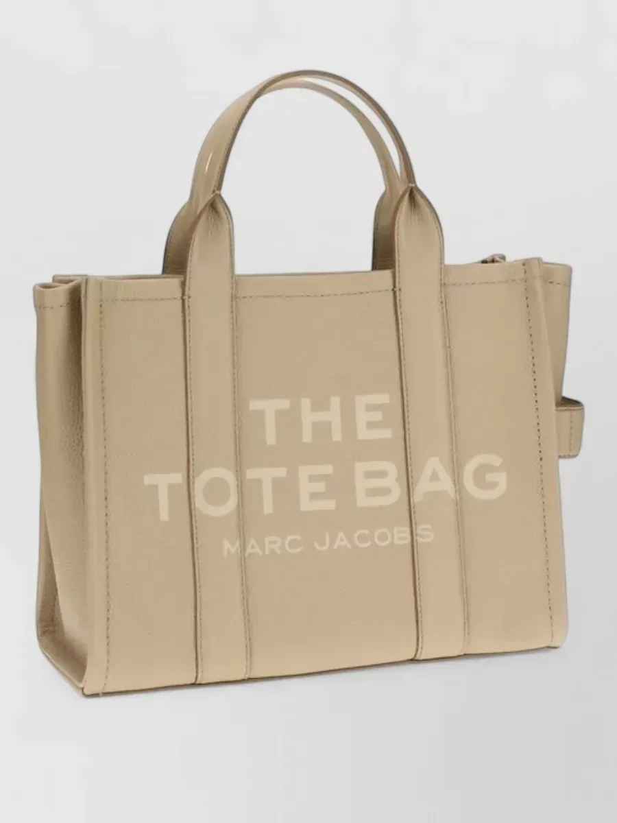 Marc Jacobs Leather Tote in Beige, Foto 3