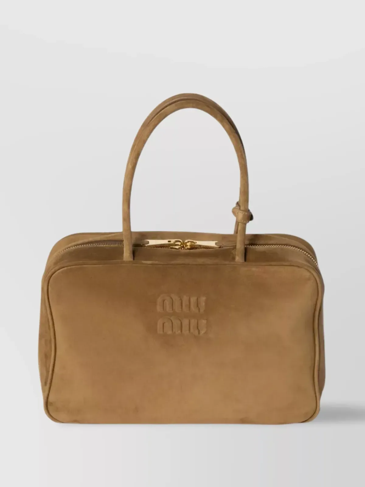 Miu Miu Beau Tote in Brown, photo 1