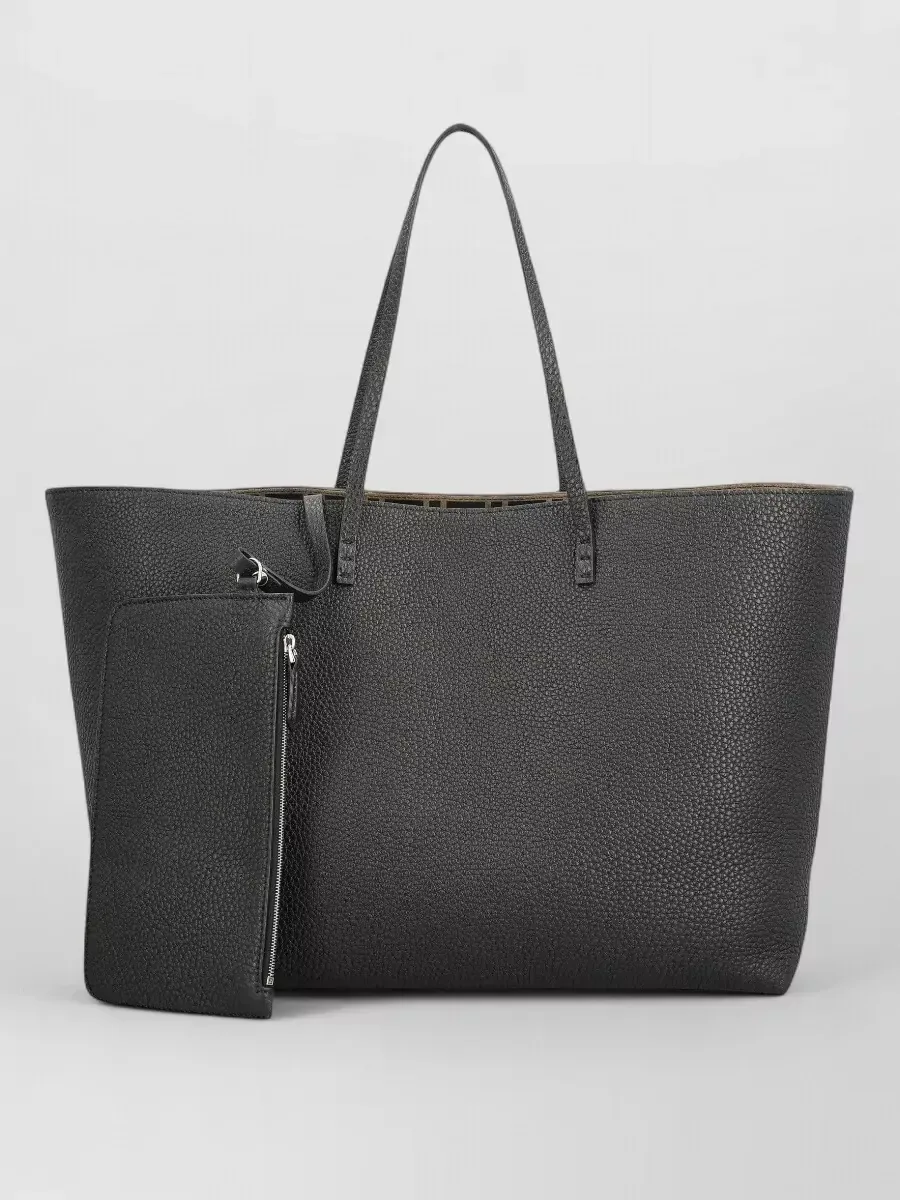 Fendi Medium Tote in Black, photo 1