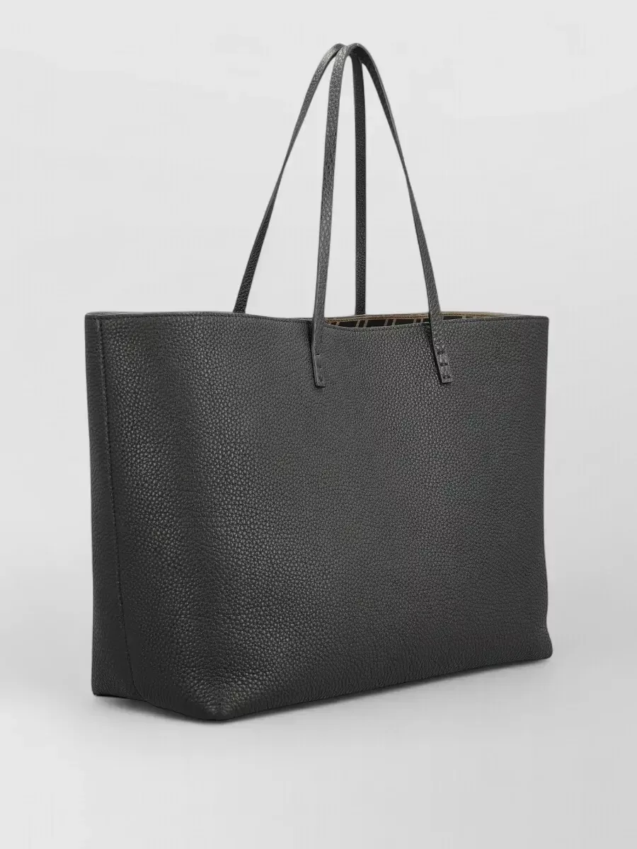 Fendi Medium Tote in Black, photo 3