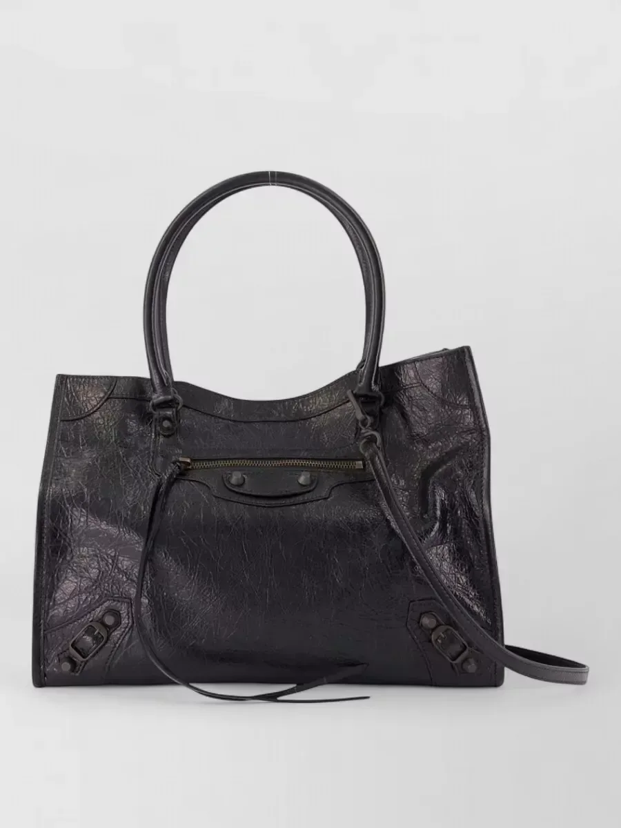 Сумка-тоут Balenciaga Le City Small чёрного цвета, фото 1
