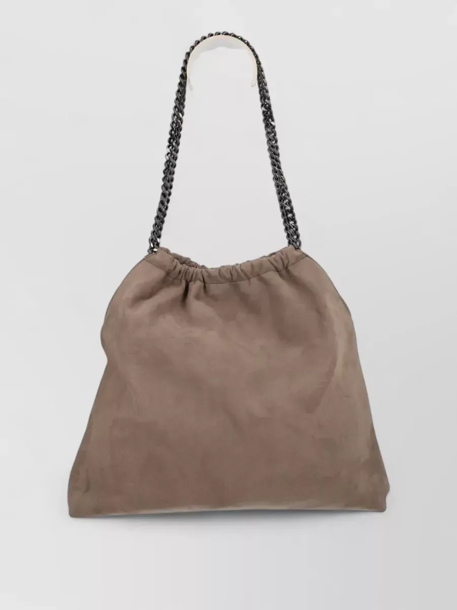 Borsa tote Stella McCartney Falabella Mini tortora, foto 2