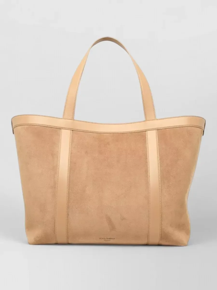 Dolce&Gabbana Small Shopping Tote in Beige, photo 2