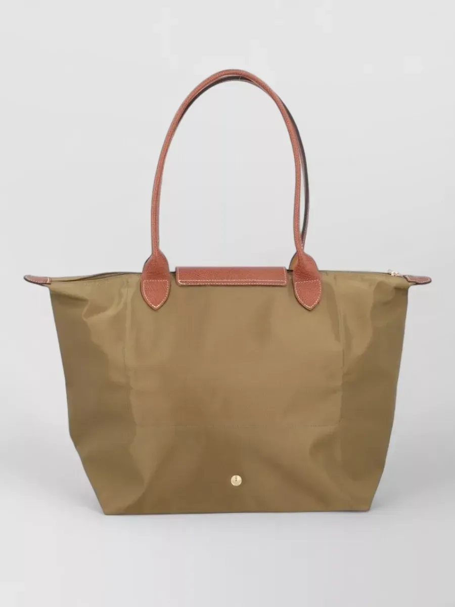 Longchamp Nylon Tote Bag in Braun, Foto 2