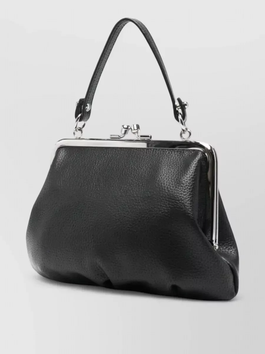Vivienne Westwood Granny Frame Tote باللون الأسود، صورة 3