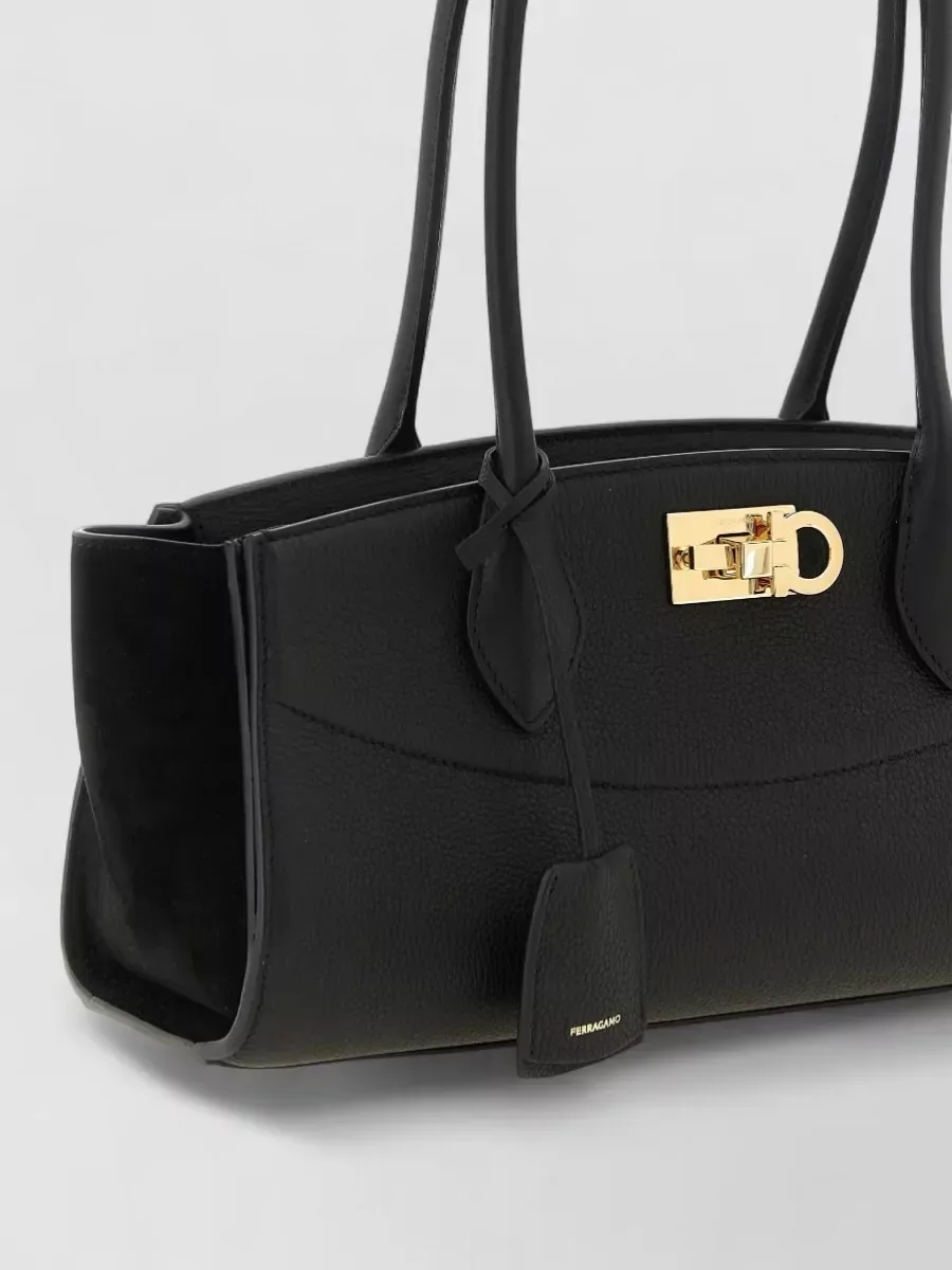 Ferragamo Studio Soft in Schwarz, Foto 3