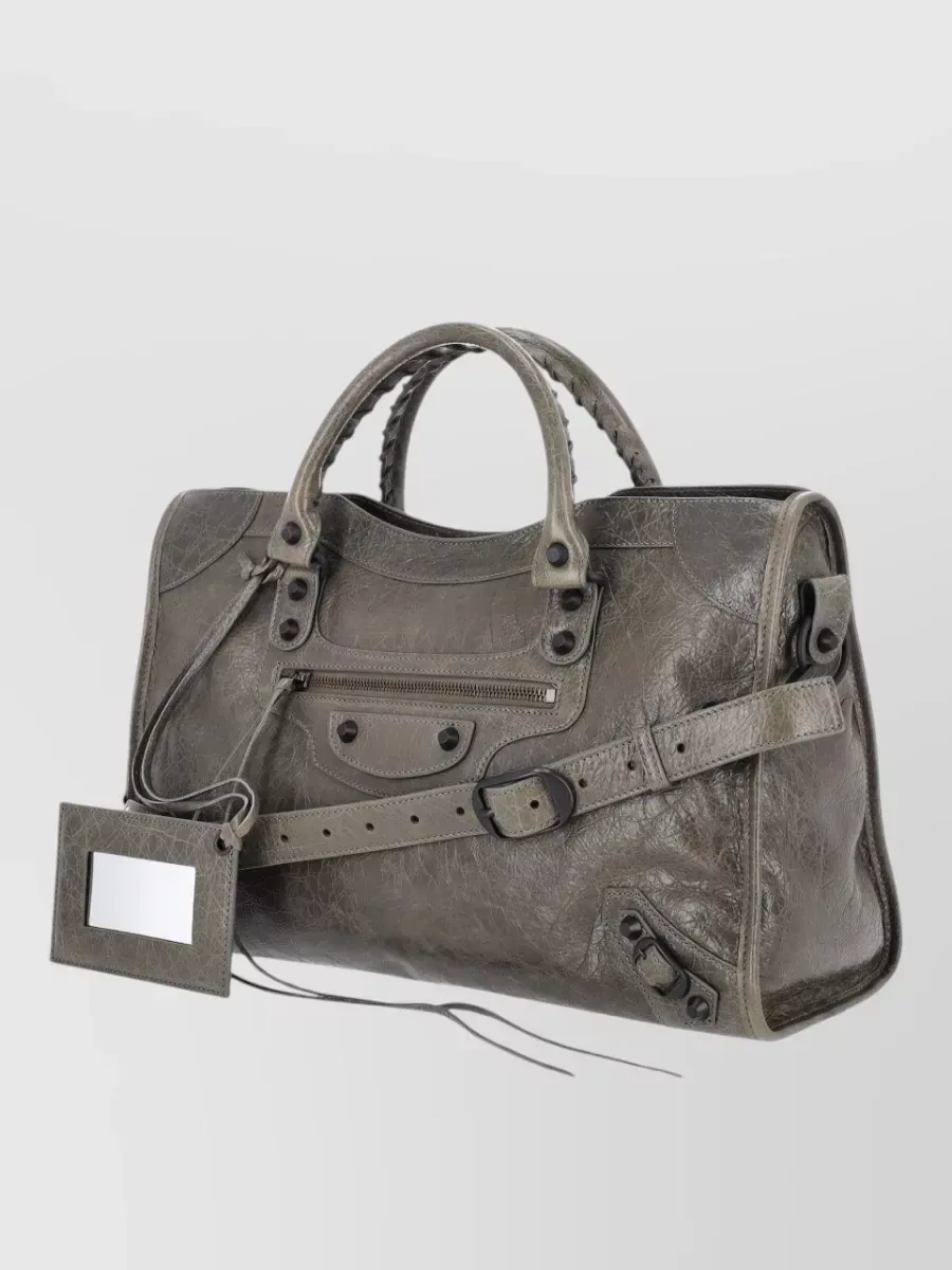 Balenciaga Le City Medium in Olive, photo 3