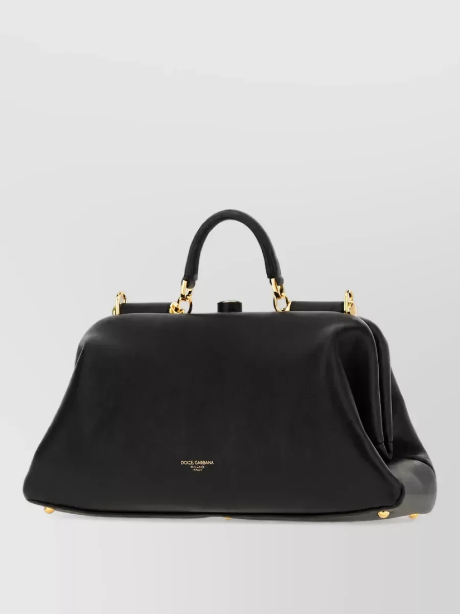 Dolce&Gabbana Large Nappa Tote in Black, photo 1