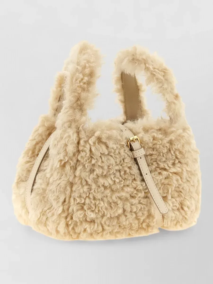 Cabas Stella McCartney Stella Logo beige, photo 2