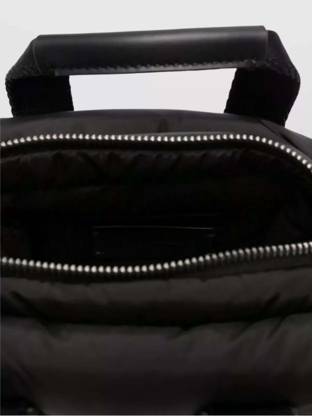 Mala tote Moncler Caradoc Micro em Preto, foto 4