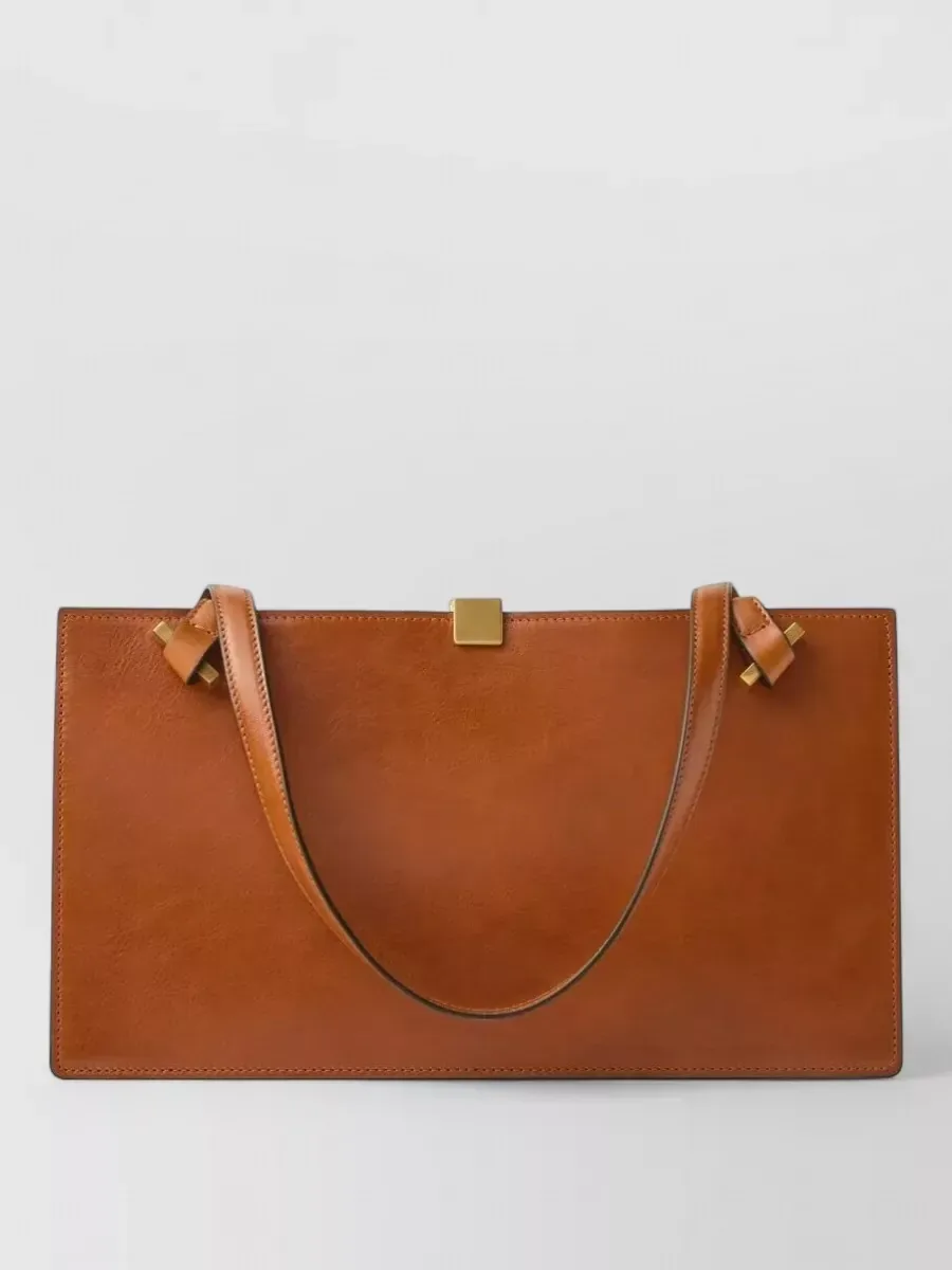Sac cabas Versace Medium marron, photo 1
