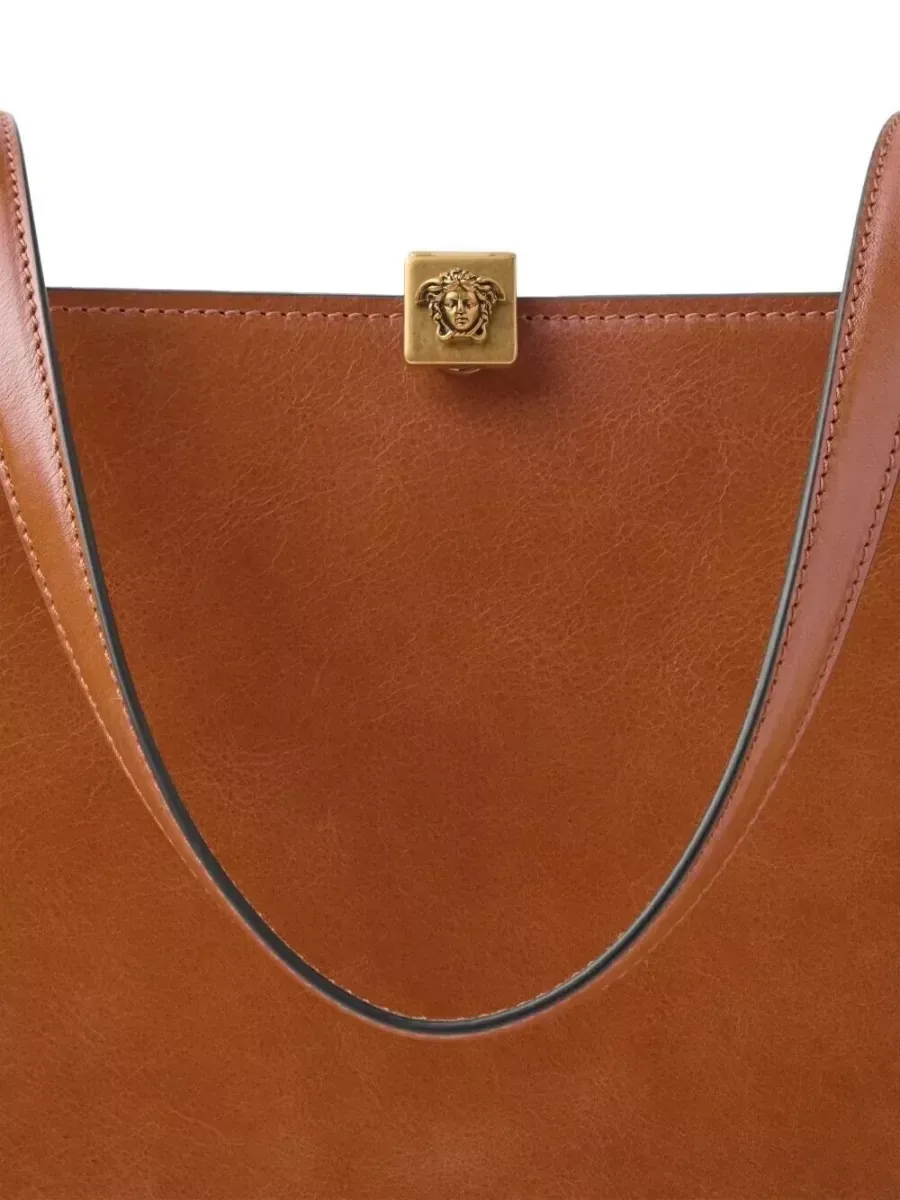 Sac cabas Versace Medium marron, photo 4
