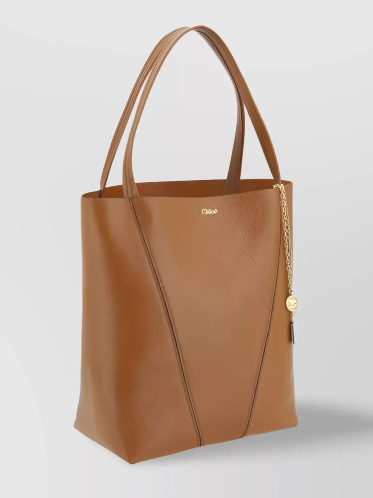 Chloé Spin Tote marrone, foto 3