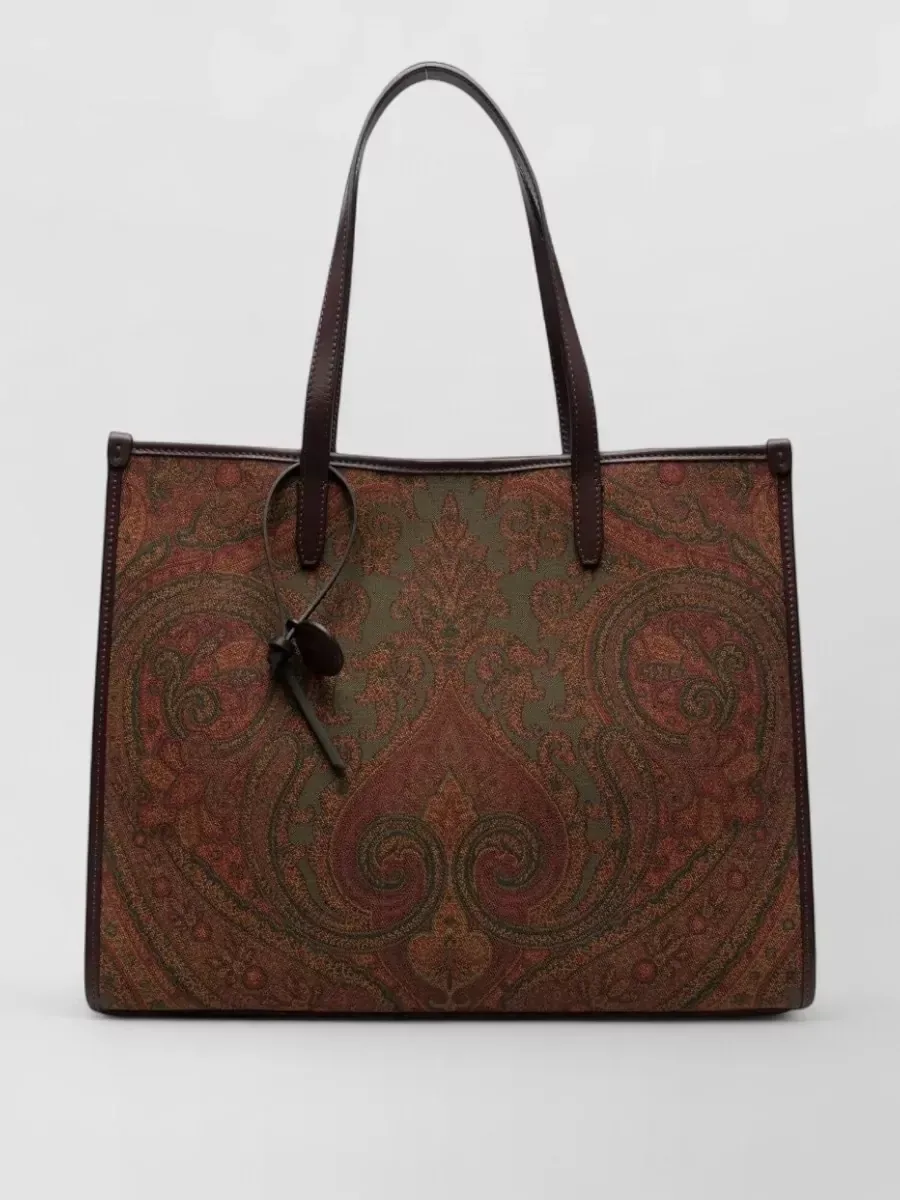 Mala tote Etro Love Trotter Large em verde-oliva, foto 1