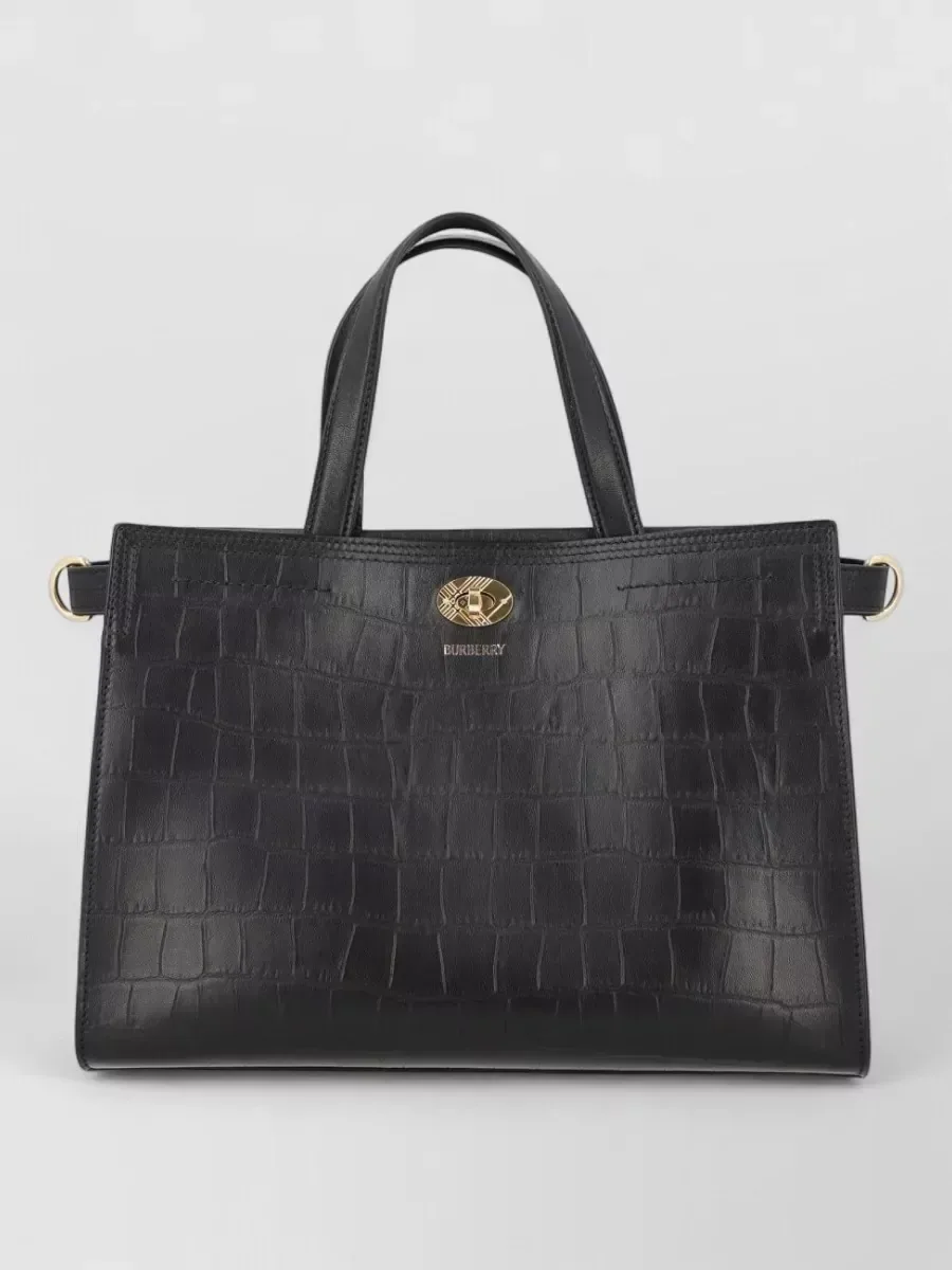 Borsa tote Burberry Cotswolds Small nera, foto 1
