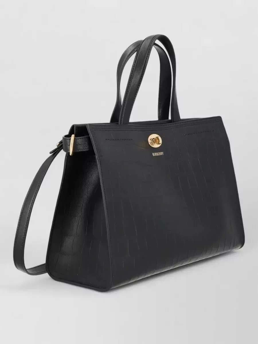 Borsa tote Burberry Cotswolds Small nera, foto 3