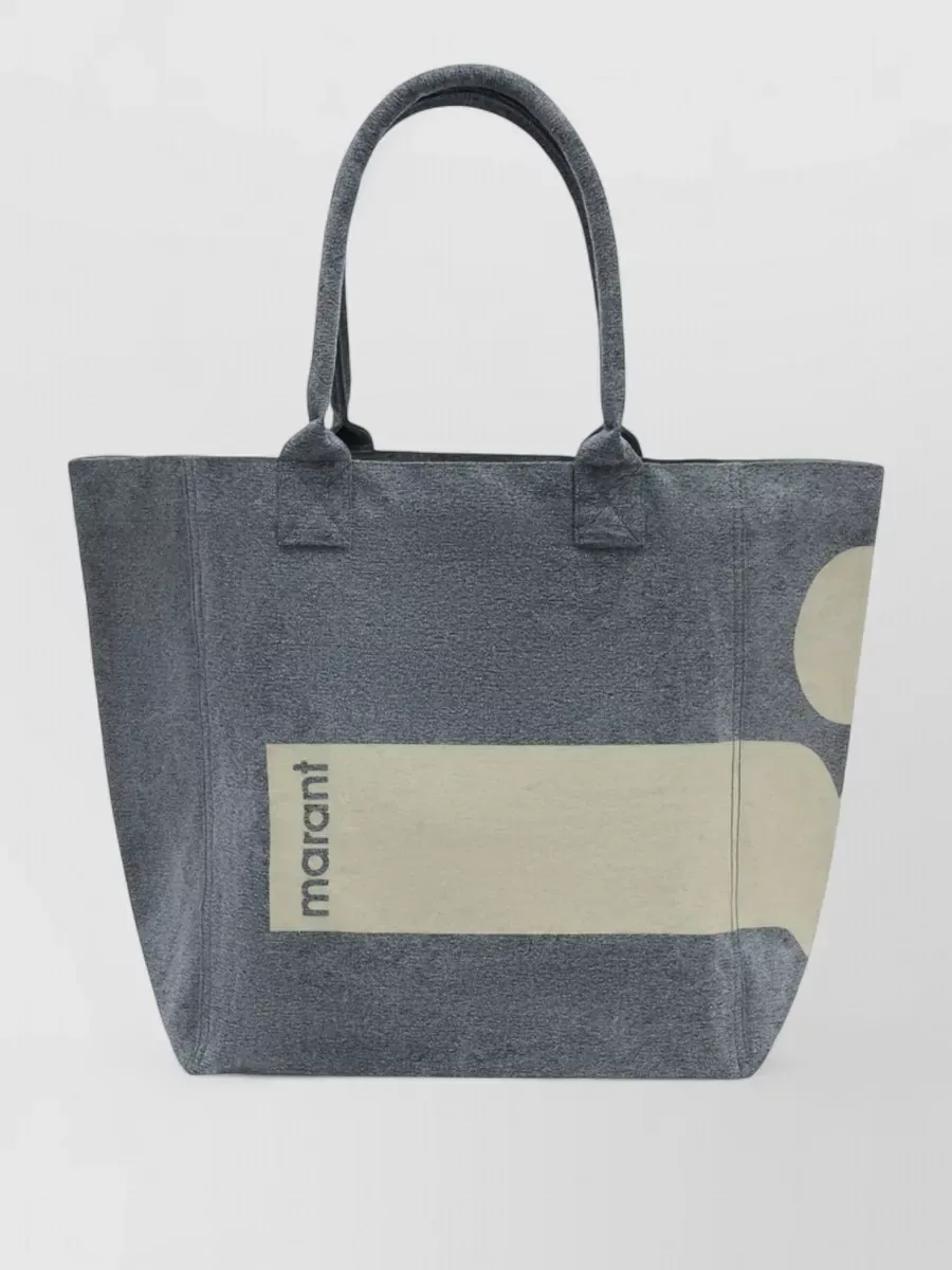 Cabas Isabel Marant Yenky gris, photo 1