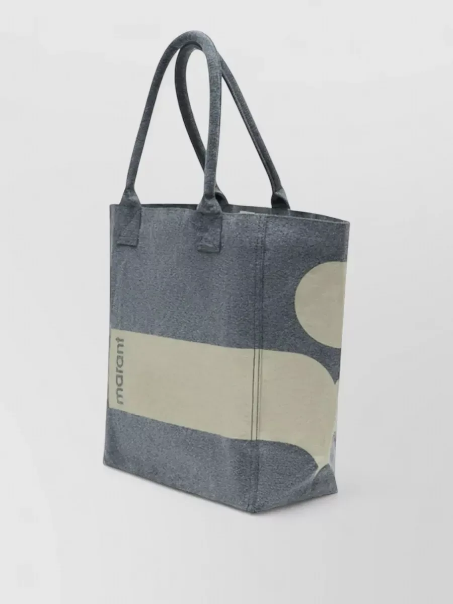 Cabas Isabel Marant Yenky gris, photo 2