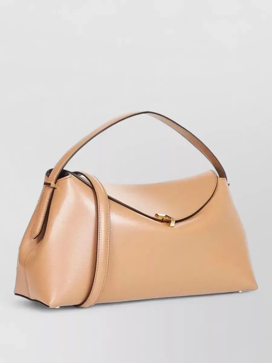 Totême Top Handle Tote Bag in Beige, Foto 3