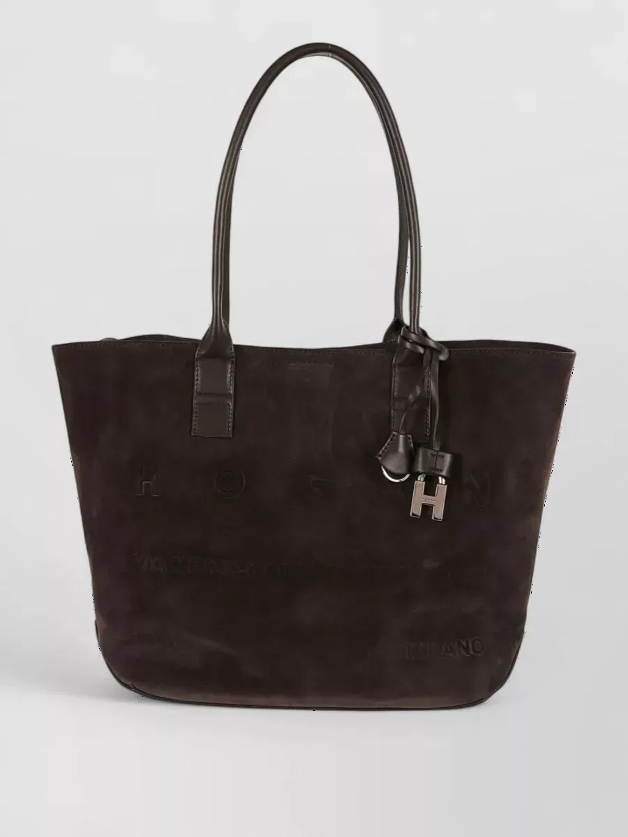 Hogan Shoulder Bag in Dark Brown, photo 1