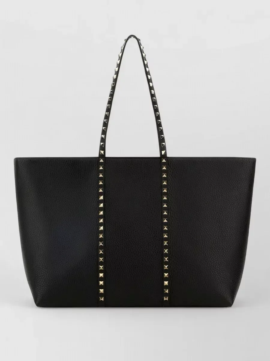 Valentino Garavani Studded Tote in Black, photo 1