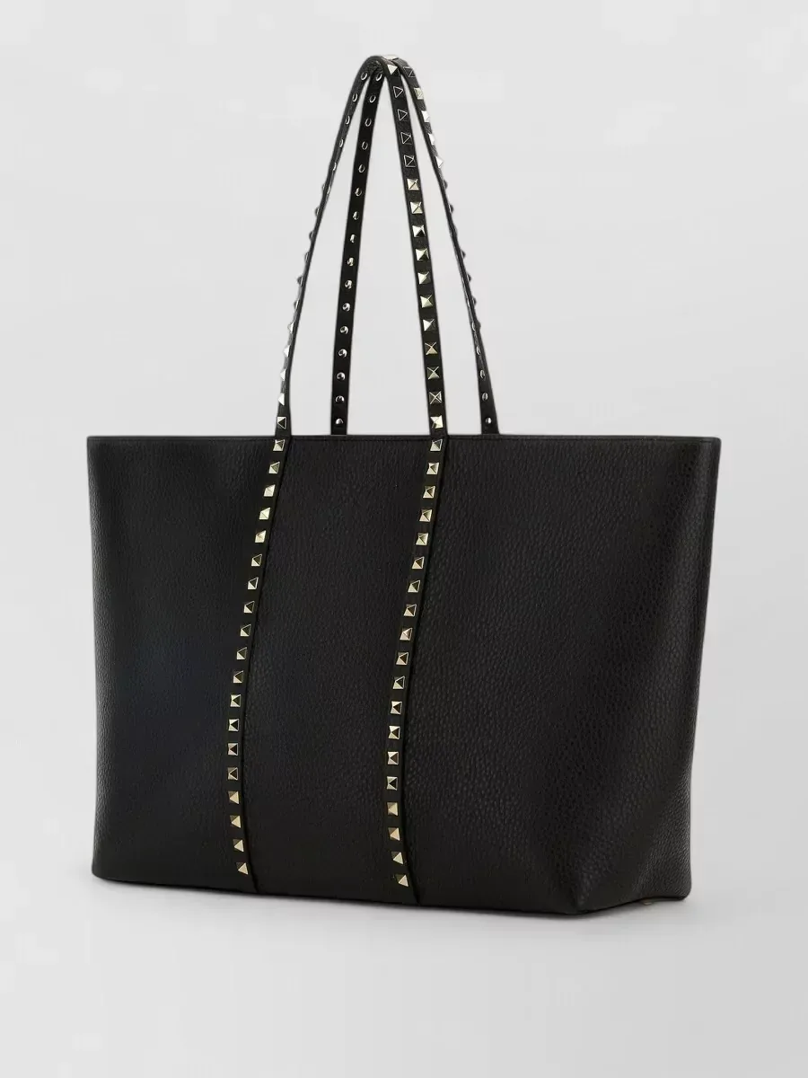 Valentino Garavani Studded Tote in Black, photo 2