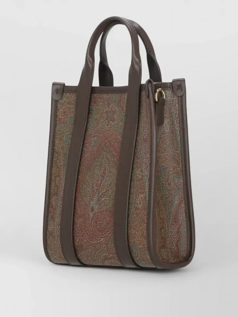 Etro Paisley Tote in Marrone, foto 1