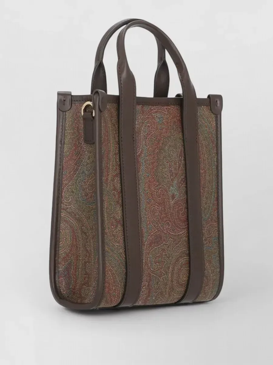 Etro Paisley Tote in Marrone, foto 3