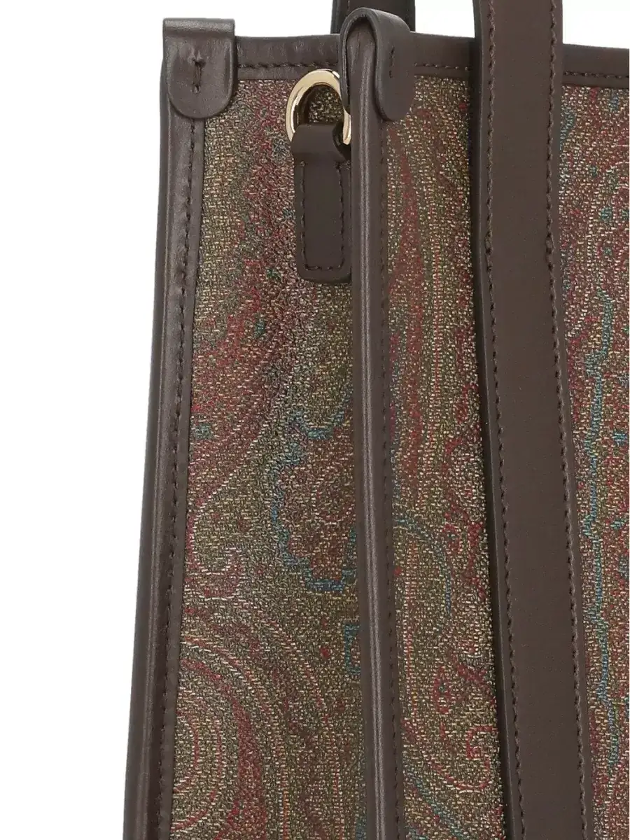 Etro Paisley Tote in Marrone, foto 4