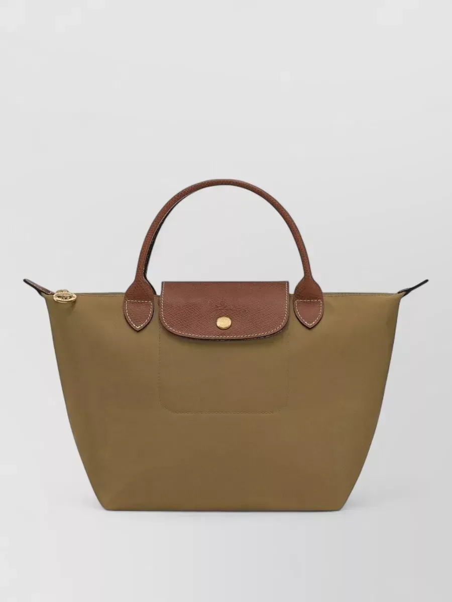Longchamp Nylon Tote in Brown, photo 2
