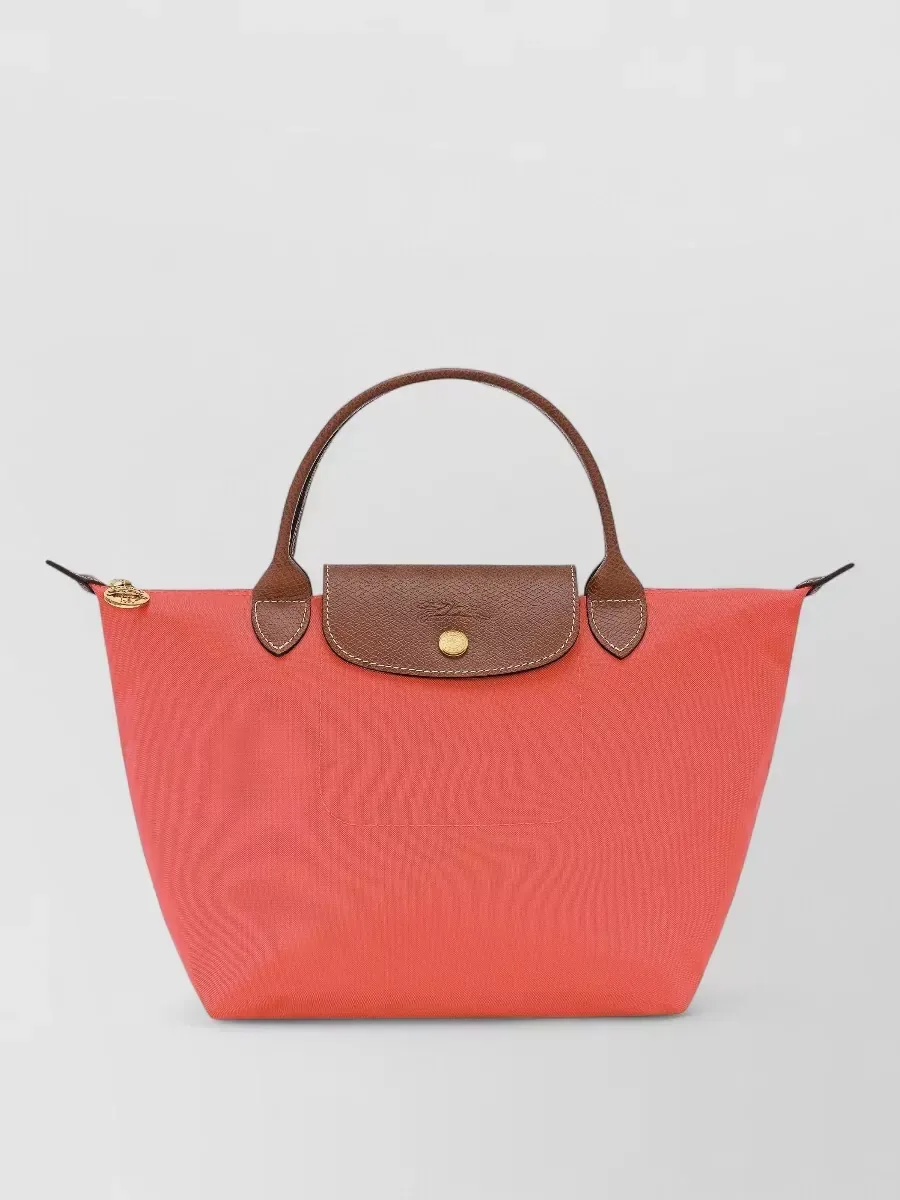 Longchamp Nylon Tote in Coral, photo 2
