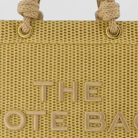 Marc Jacobs The Tote Bag Large em Amarelo, pormenor