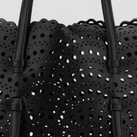 Alaïa Mina 25托特包黑色款,细节图
