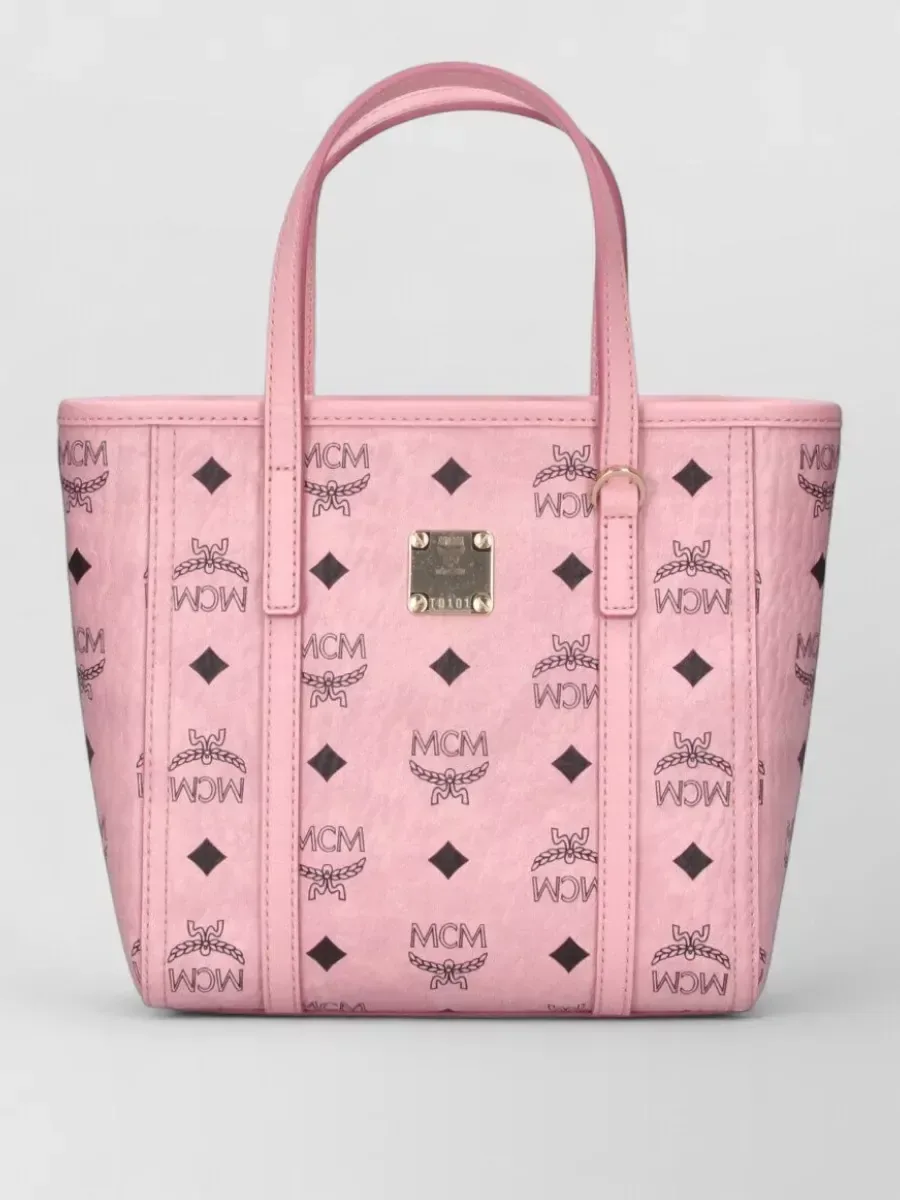 Bolso tote MCM Mini Toni en rosa, foto 1