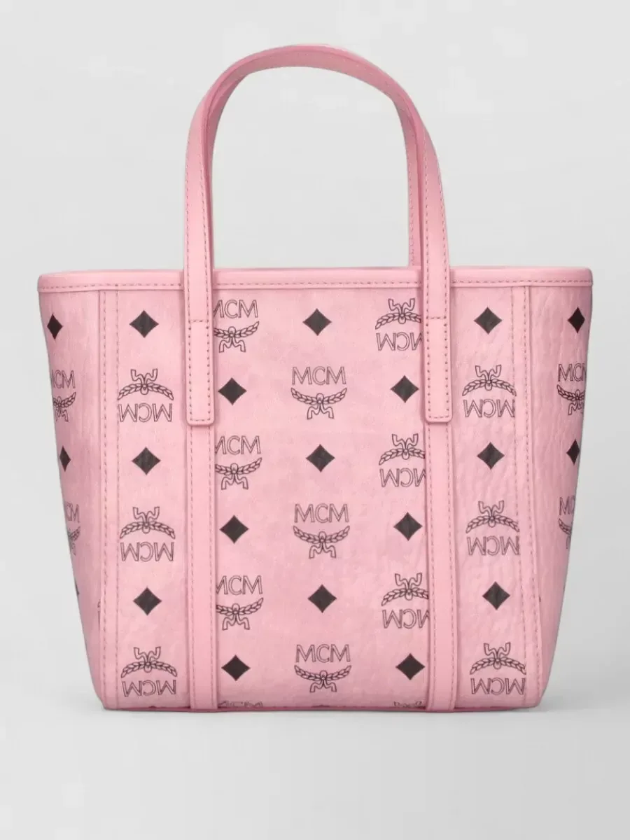 Bolso tote MCM Mini Toni en rosa, foto 3