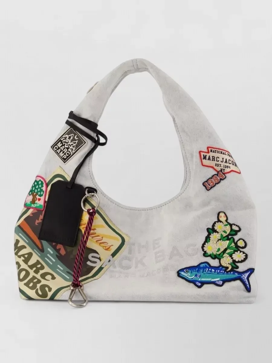 Bolso tote Marc Jacobs The Sack en gris, foto 1