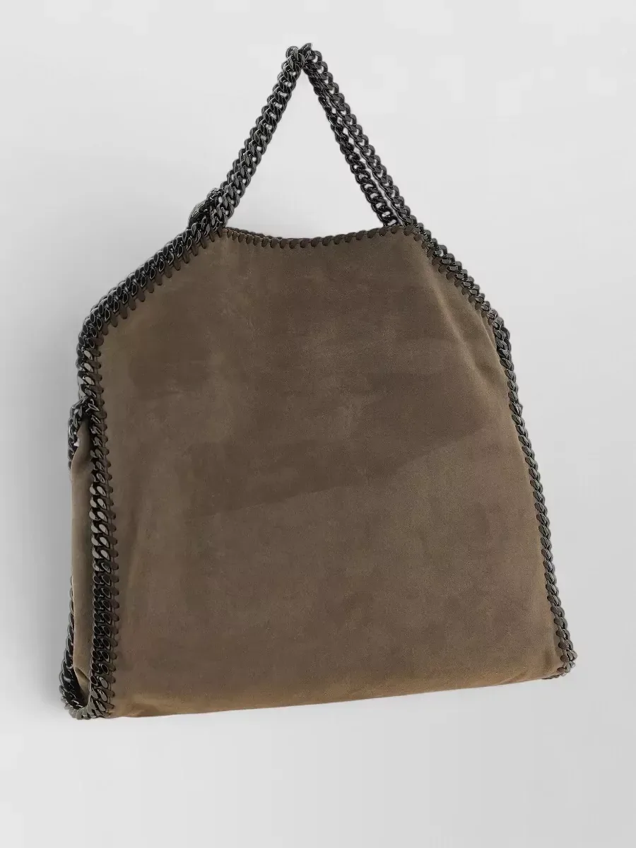 Sac cabas Stella McCartney Falabella marron, vue 2
