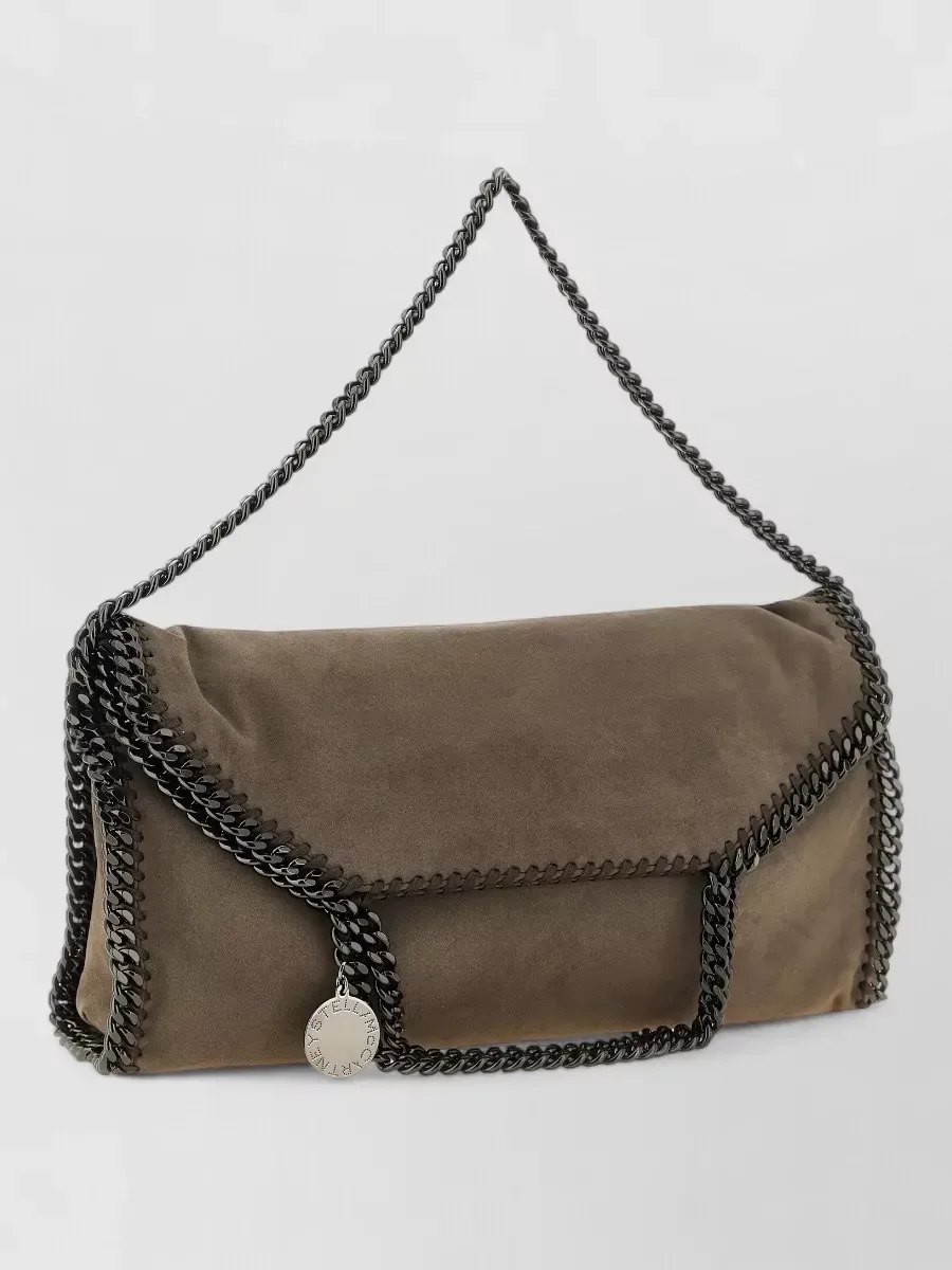 Sac cabas Stella McCartney Falabella marron, vue 3