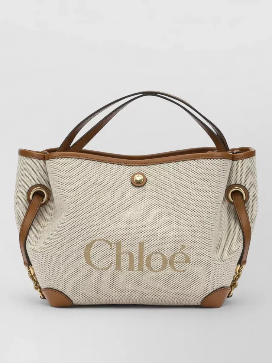 Chloé Clover Small in Beige, Foto 1