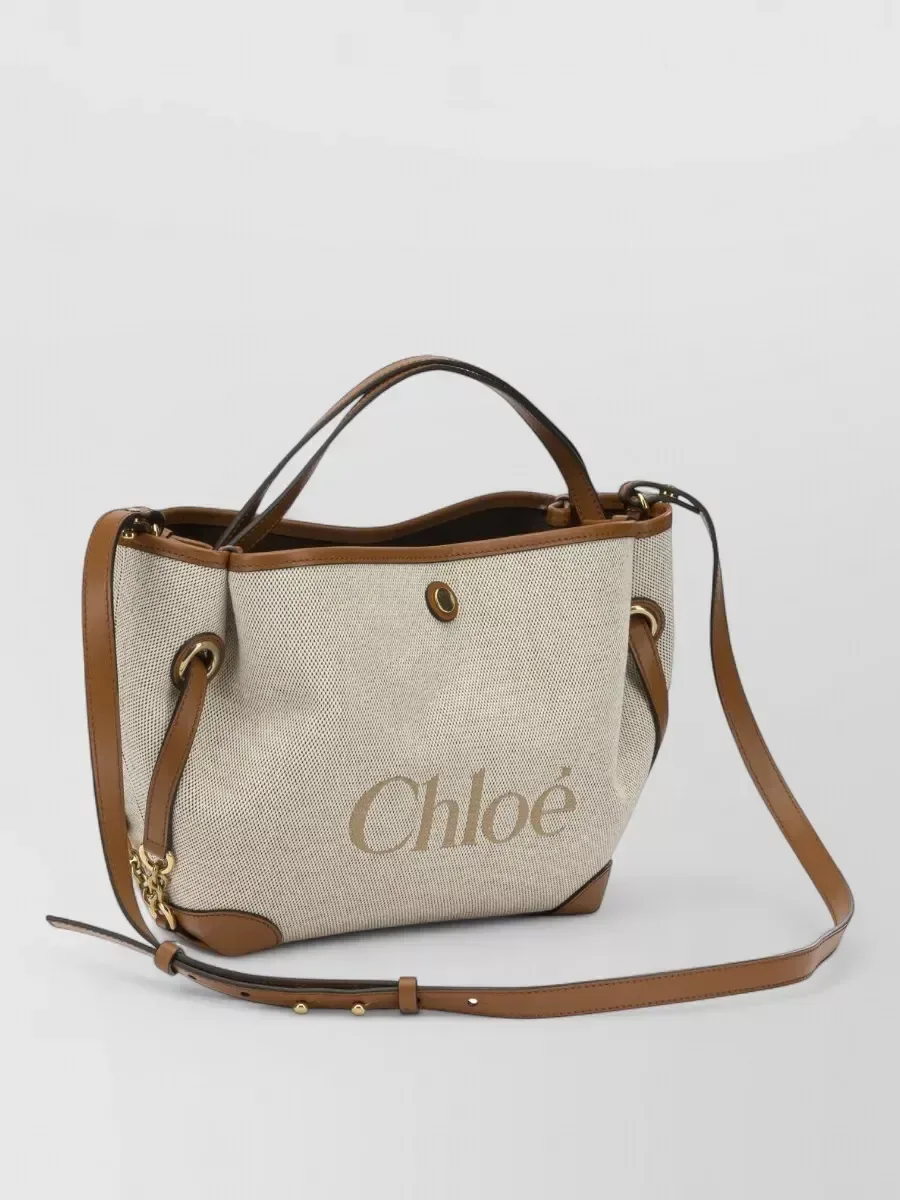 Chloé Clover Small in Beige, Foto 3