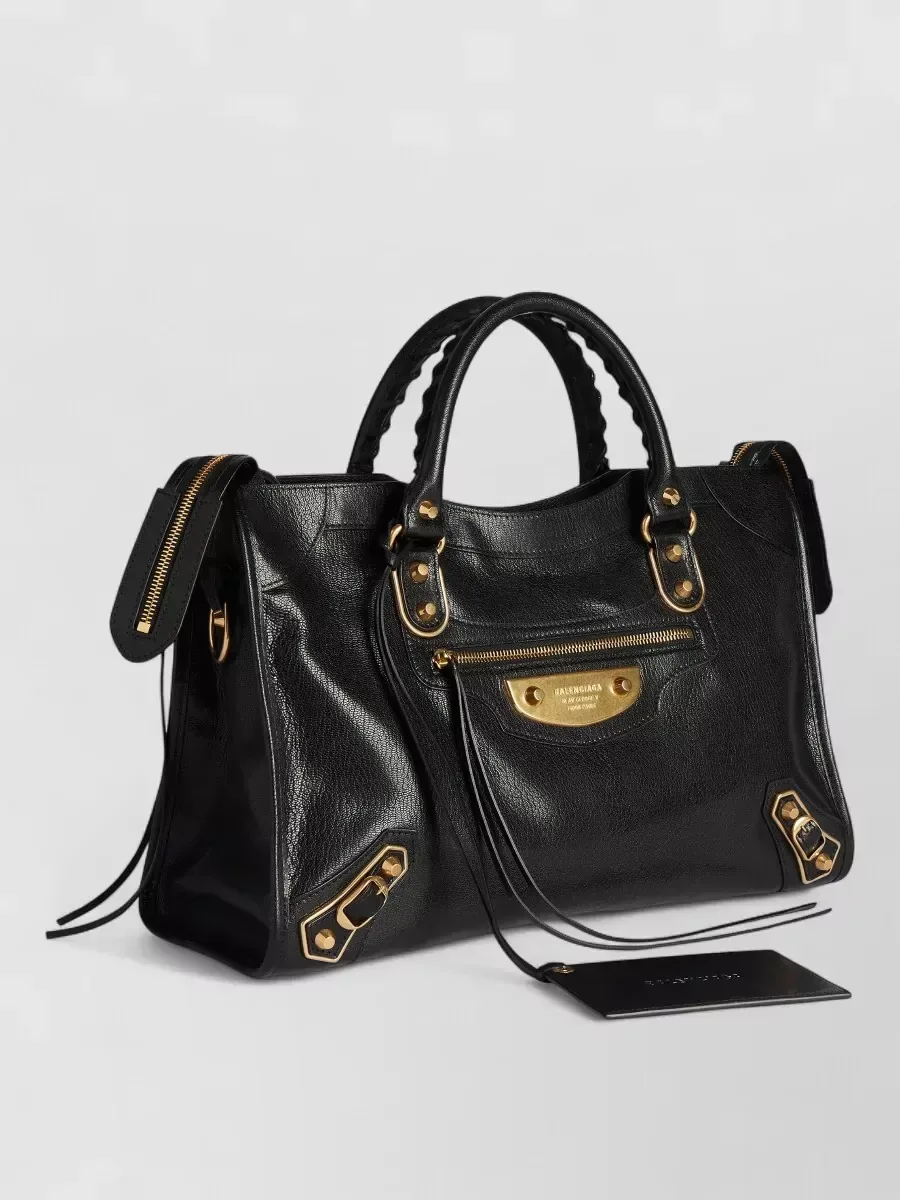 Balenciaga Le City Medium em preto, foto 2